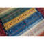 Hand Knotted Wool Southwestern Area Rug in Dark Gray/Red/Blue/Yellow
