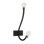 Wallmounted multi hook rack