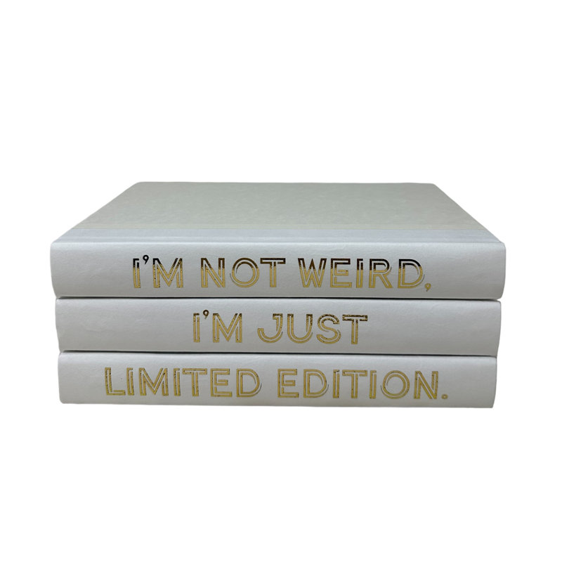 Quote Handmade Decorative Book