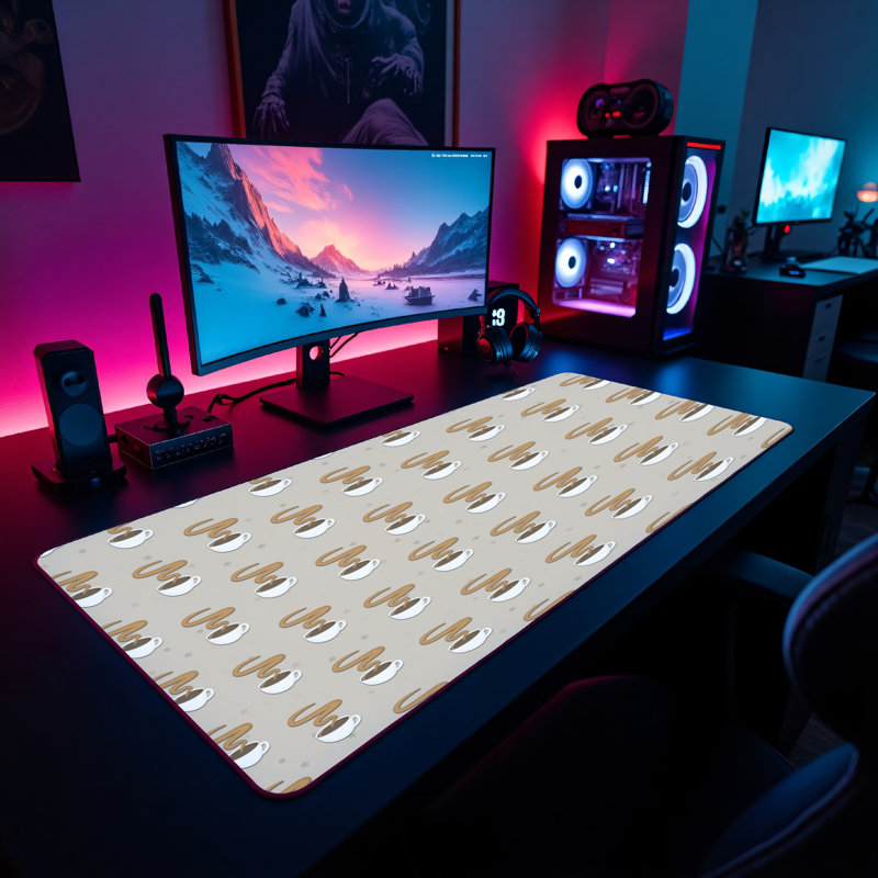Polyester Desk Pad, 31.5x15.5