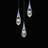 Gulnaj 1 - Light Chrome Jellyfish LED Single Pendant