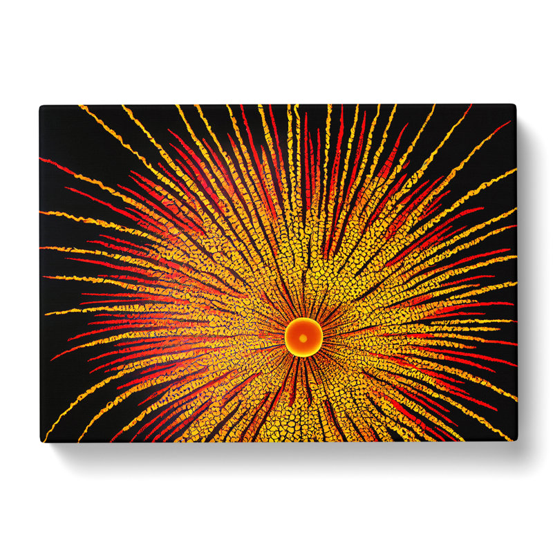 Intoxicating Fireworks - Wrapped Canvas, 50cm H x 76cm W x 3cm D