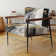 Chaise d'appoint rembourrée Golden River Wildness