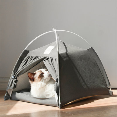 Bennfield Canvas Tent Pet Bed