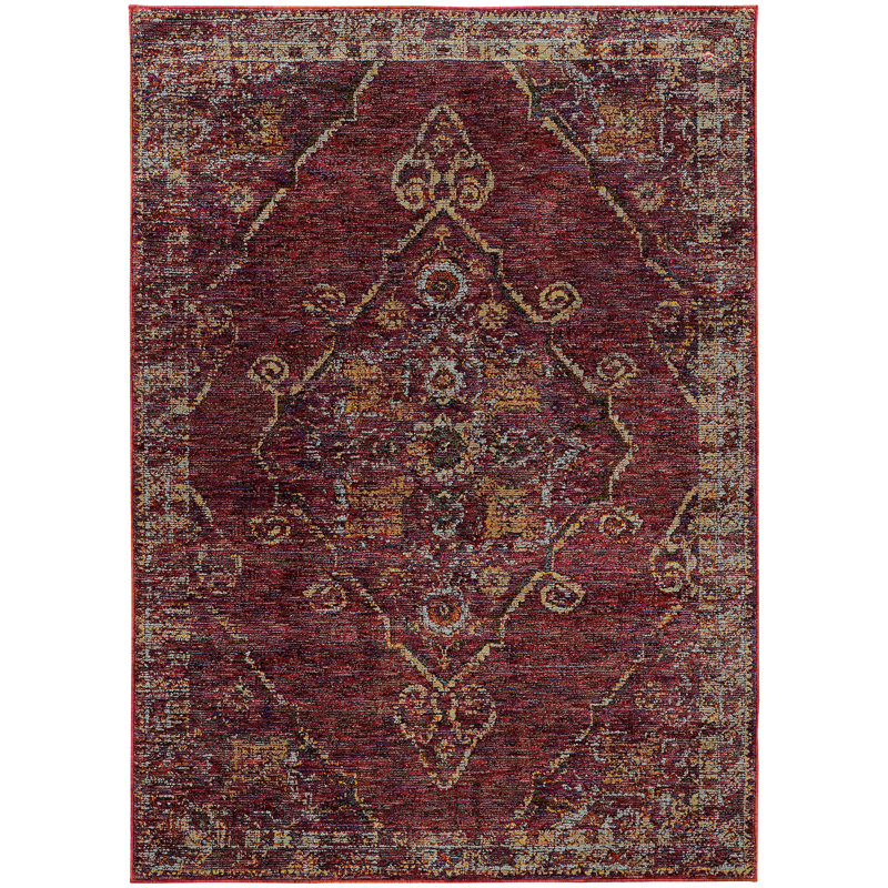 Tuma Oriental Indoor Rug, Rectangle 5'2" x 7'6"
