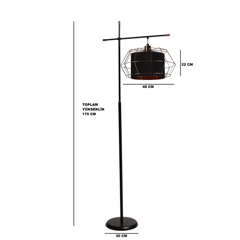 66.93 " Task Floor Lamp