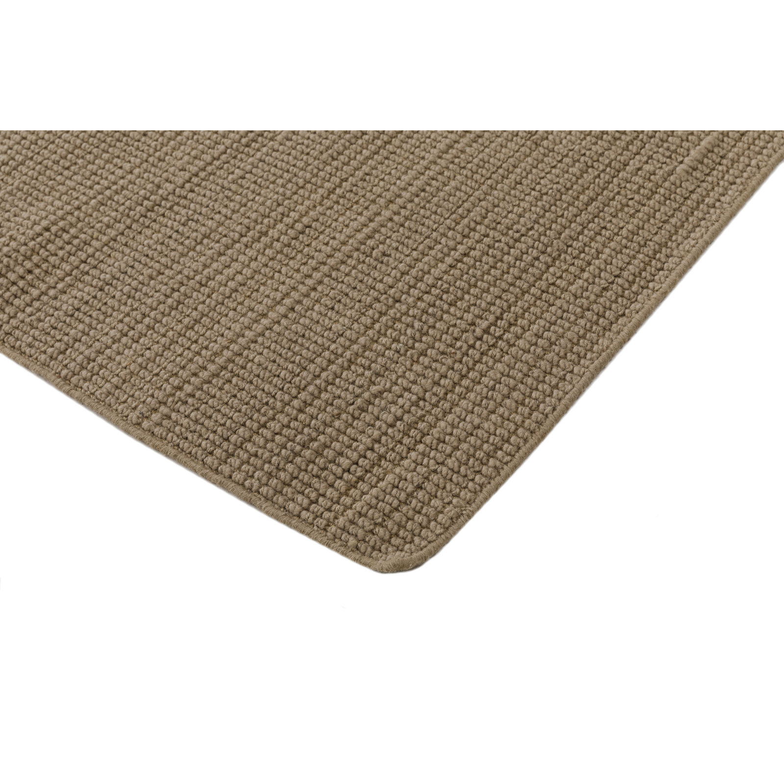 Hand-Loomed Wool Rug, Rectangle 7'9" x 9'9", Sand