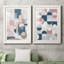 Modern Geo - ensemble de 2 peintures-1921288253-1921288230
