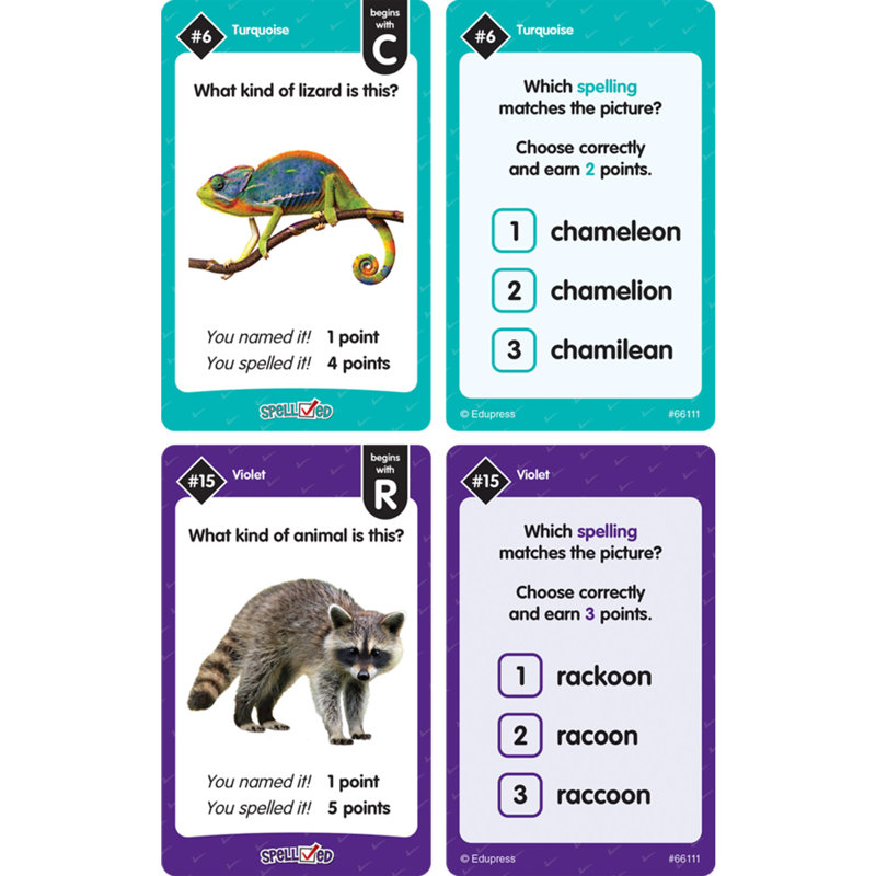 Jeu de cartes orthopédique