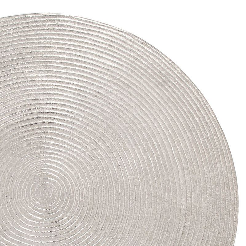 Liptak End Table, Silver