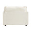 Chaises d'appoint spacieuses, ensemble de repose-pieds en chenille, style moderne pour la maison