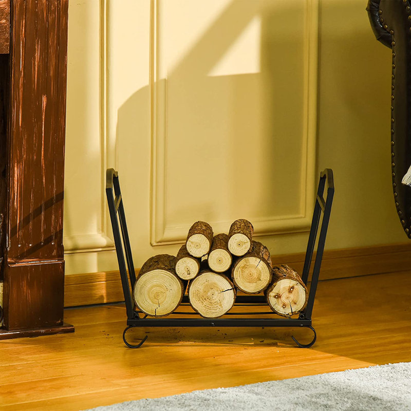 Beaupre 59.5cm W Metal Log Rack