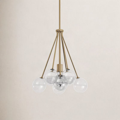 Logan Single Light Glass Dimmable Pendant