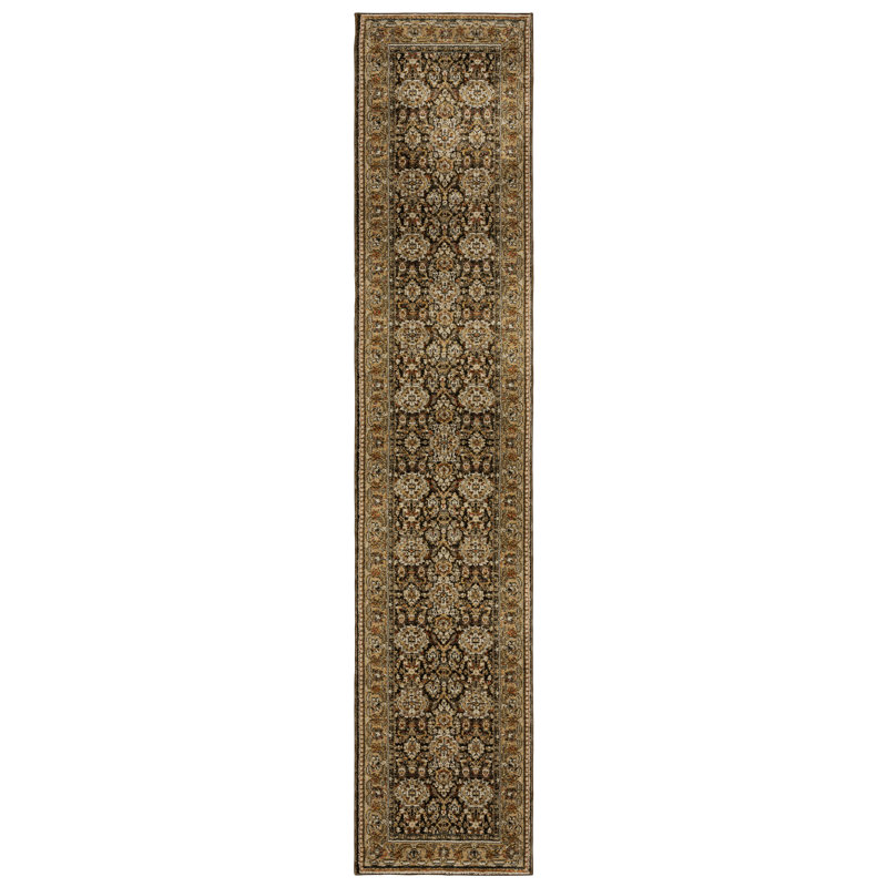 Ansara Oriental Indoor Rug, Runner 2'6" x 12'