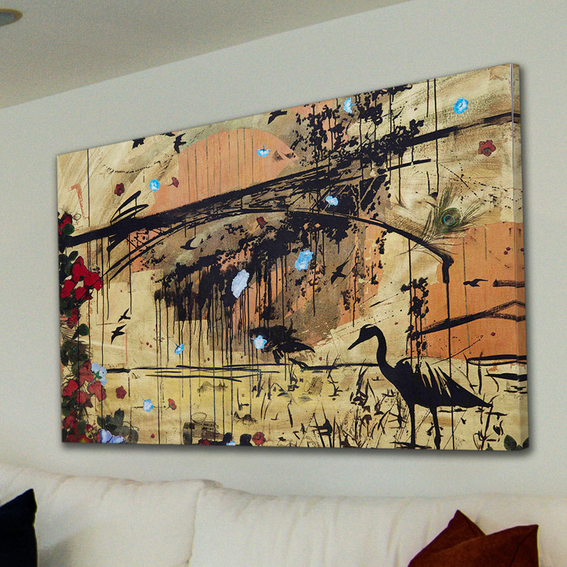 « aquaduct » par tracy silva barbosa, reproduction d’art sur toile tendue, H 12 po x l 18 po