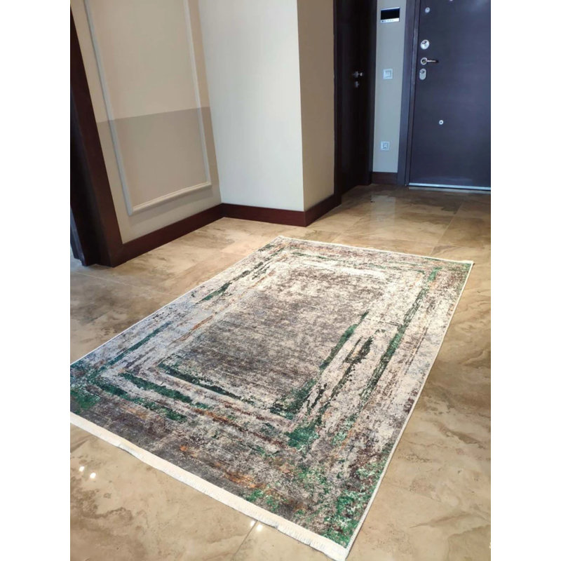 Tapis mathaï avec envers antidérapant, Rectangle 2 pi 7 po x 3 pi 3 po