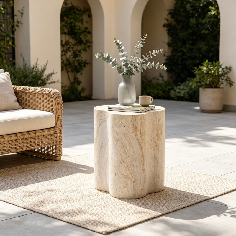 Table d'appoint MGO Travertine
