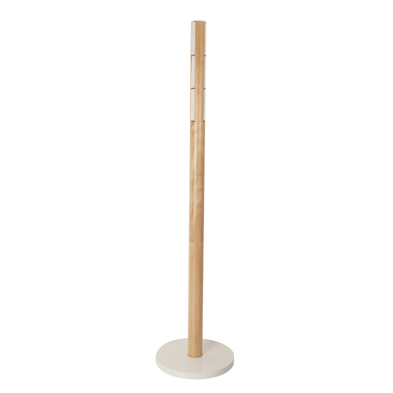 9 - Hook Freestanding Coat Rack, Natural