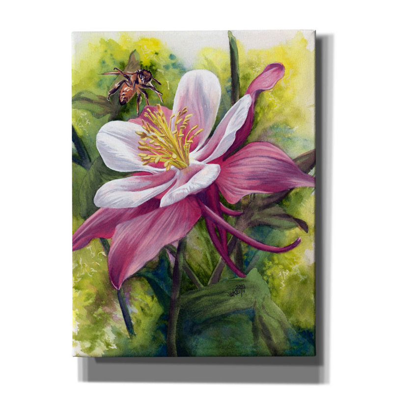 " Vernal " by Barbara Keith, 16" H x 12" W x 0.75" D