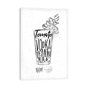 White Floated Frame