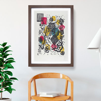 Small Worlds V by Wassily Kandinsky - Single Picture Frame Print on Wood