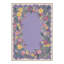 Tapis d'intérieur lavable à la machine mauve / jaune / vert / beige avec envers antidérapant Verdant-128992412-128992420
