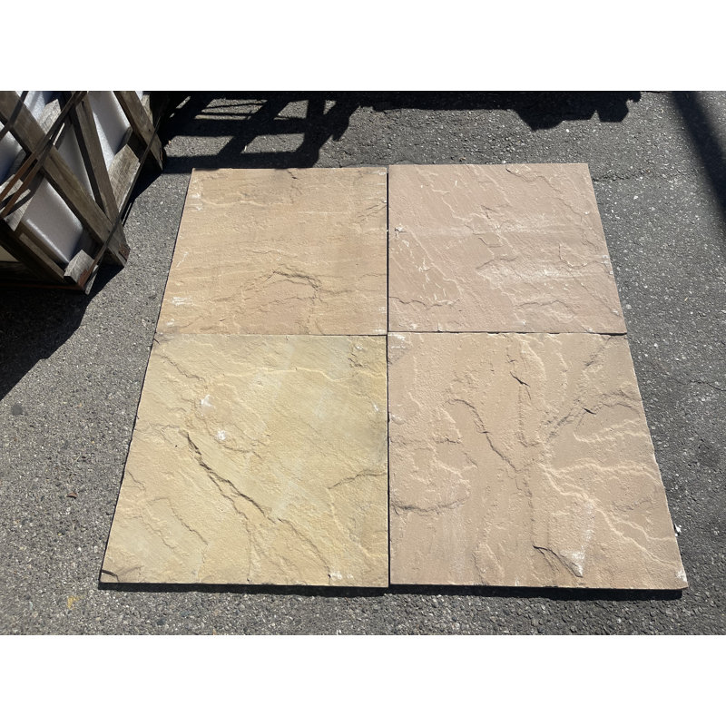 Kokomo 24" x 24" Sandstone Stone Look Wall & Floor Tile