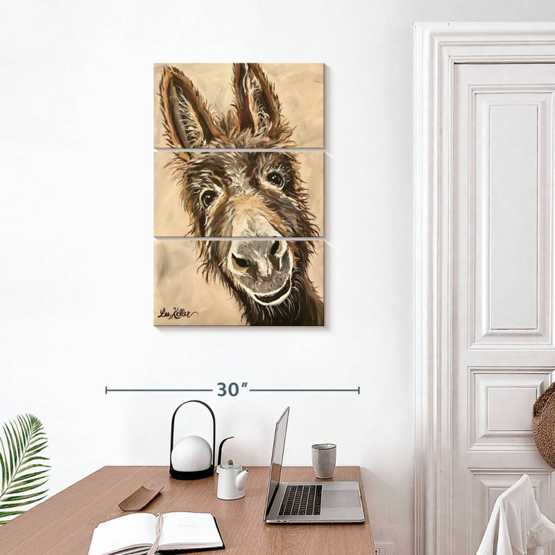 Brampt Donkey, 32" H x 20" W