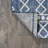 Ramadan Tribal Bohemian Blue/Ivory Indoor/Outdoor Rug-1451406106