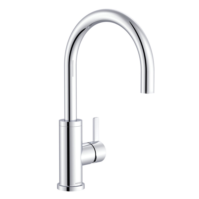 Robinet de cuisine standard à poignée simple Amalfi, Chrome chrome