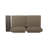 Khaki Aluminium Right Arm Seater - Modern Choice. 65In. Product Depth, 30.86In. Width, 26.84In. Height, 42.86Lb Elegant Seating Solution. 42.86Lb. Weight