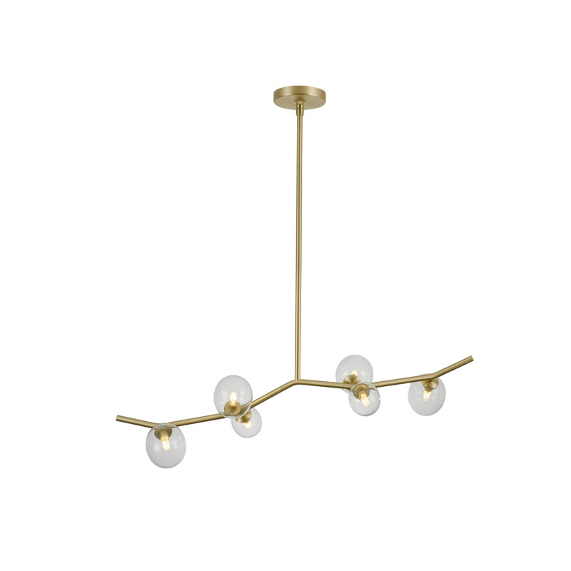 Dostal 8 - Light Chandelier, Gray