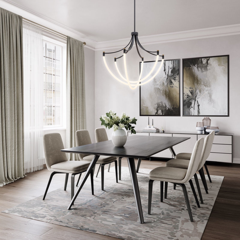 Cascata Dimmable LED Irregular Chandelier