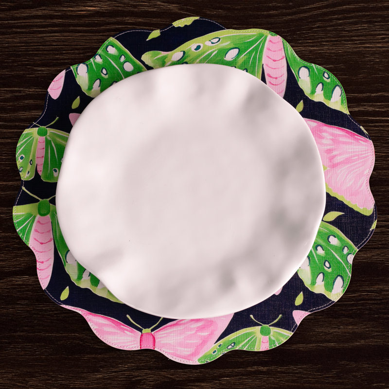 Vida Vinyl Round Placemats