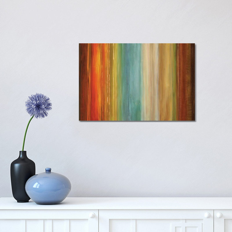 Wavelength I by Max Hansen - Print on Canvas, Wrapped Canvas, 20.32 cm H x 30.48 cm W