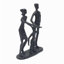 FAMILY 3 OUTING Iron Figurine 19cm-92166416