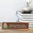 Nothing Better Than Coffee And A Good Book, Books Gold Frame, Desk Sign (2X8)