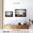 Foggy Beach Canvas Print-102861077