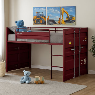 Cardoso Kids Full Over Full Loft Bed