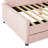 L-Shaped Upholstered Daybed With 2 Storage Drawers-177369213