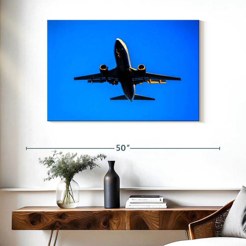 Mehar Boeing 737 Plane, 26" H x 39" W