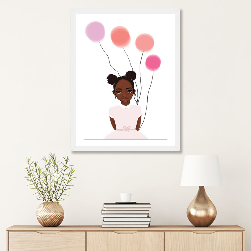 «Baby Sol II» par Nicholle Kobi - impression d'art graphique, H 32 po x l 24 po x P 1 po, Papier encadré blanc, Blanc