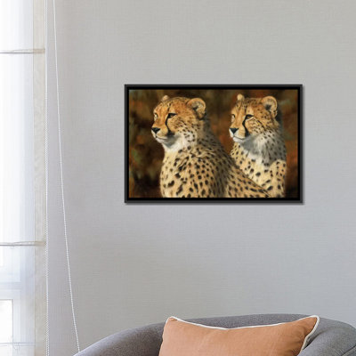 «Cheetah Brothers», impression sur toile