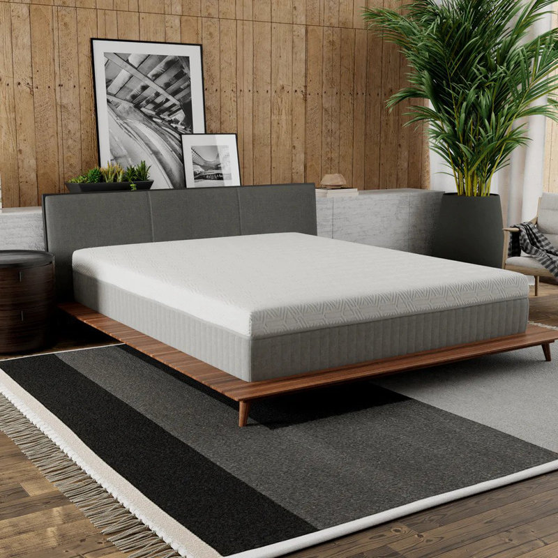 Ardean 12-Inch Hybrid Reactive Medium Soft Firm Gel Memory Foam Mattress, Breathable, Zipper System, King
