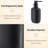 Oval Black Soap Dispenser-121430778