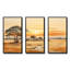 «Beige African Safari Landscape IV - Art mural africain»-862521703-862521699
