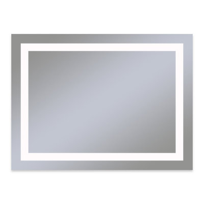Miroir de salle de bain sans cadre