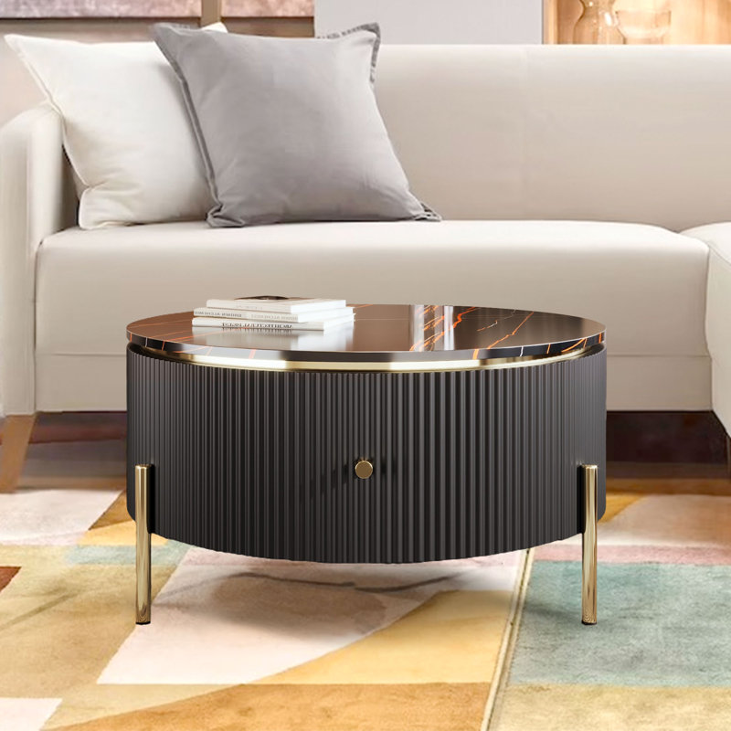 Table basse Samion, Noir