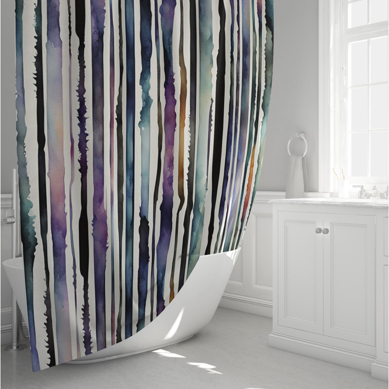 Rideau de douche Hazle, H 72 po x l 70 po