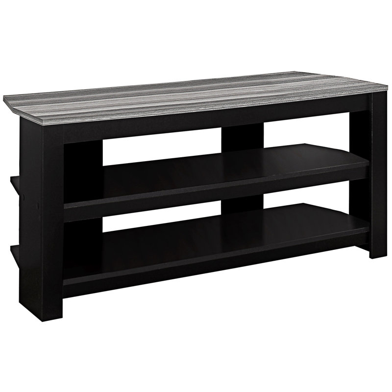 Meuble télé et console multimédia, Noir